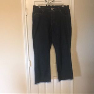 Comfort stretch relaxed fit women’s jeans.